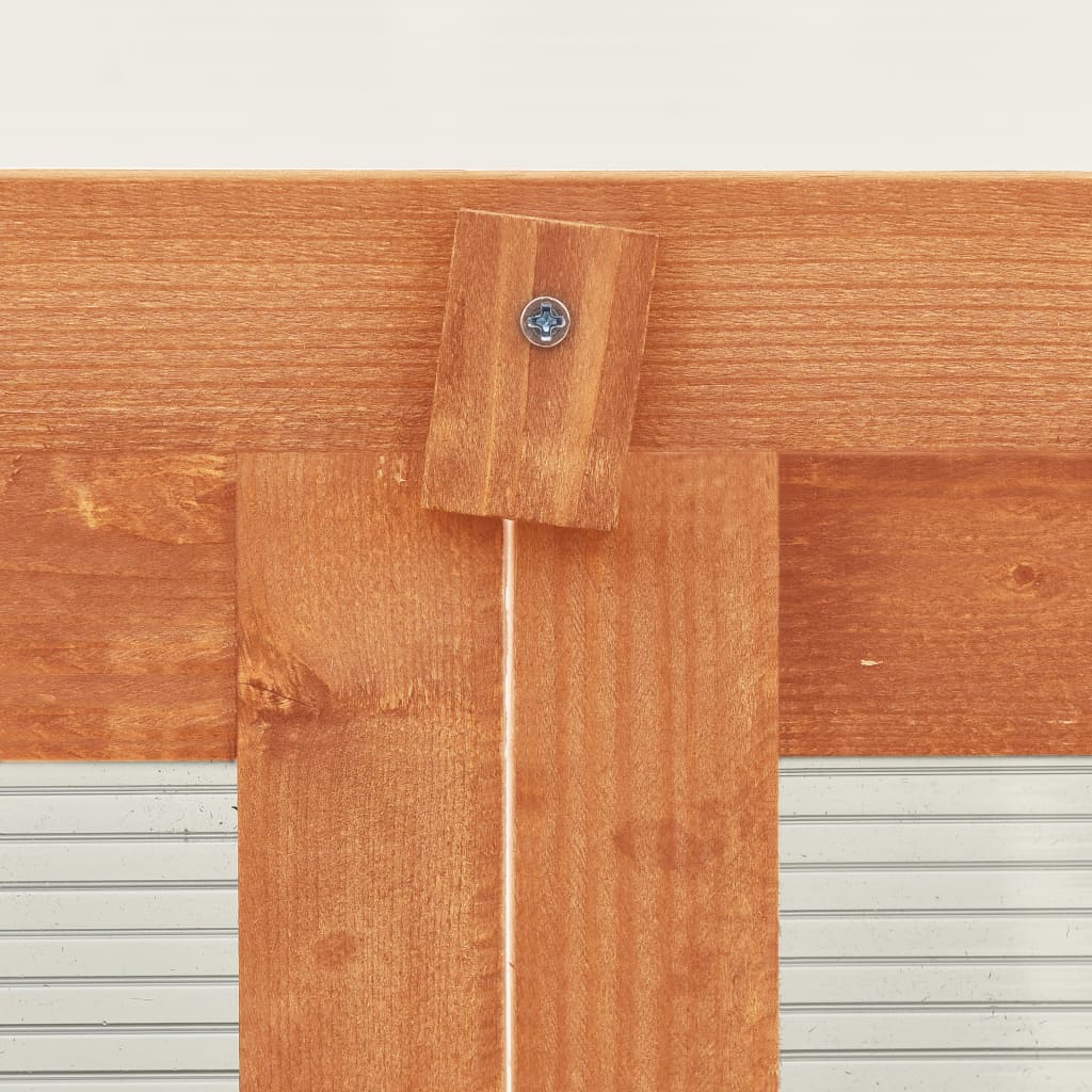 vidaXL Greenhouse Outdoor Grow House Green House for Plant Growing Firwood